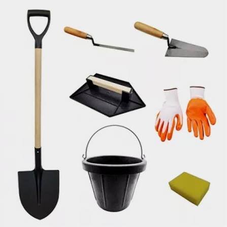 Outillage de maçonnerie